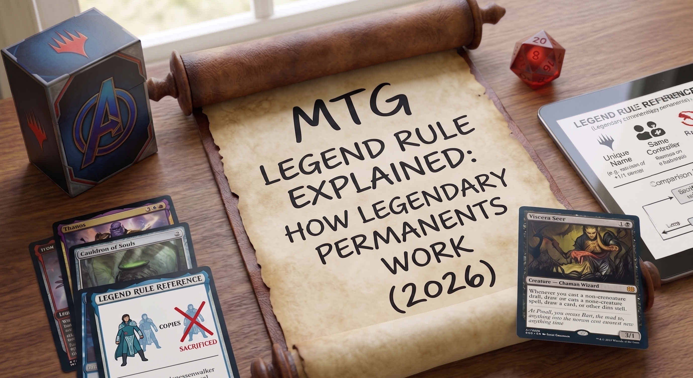 Magic: The Gathering legend rule and legendary permanents explained